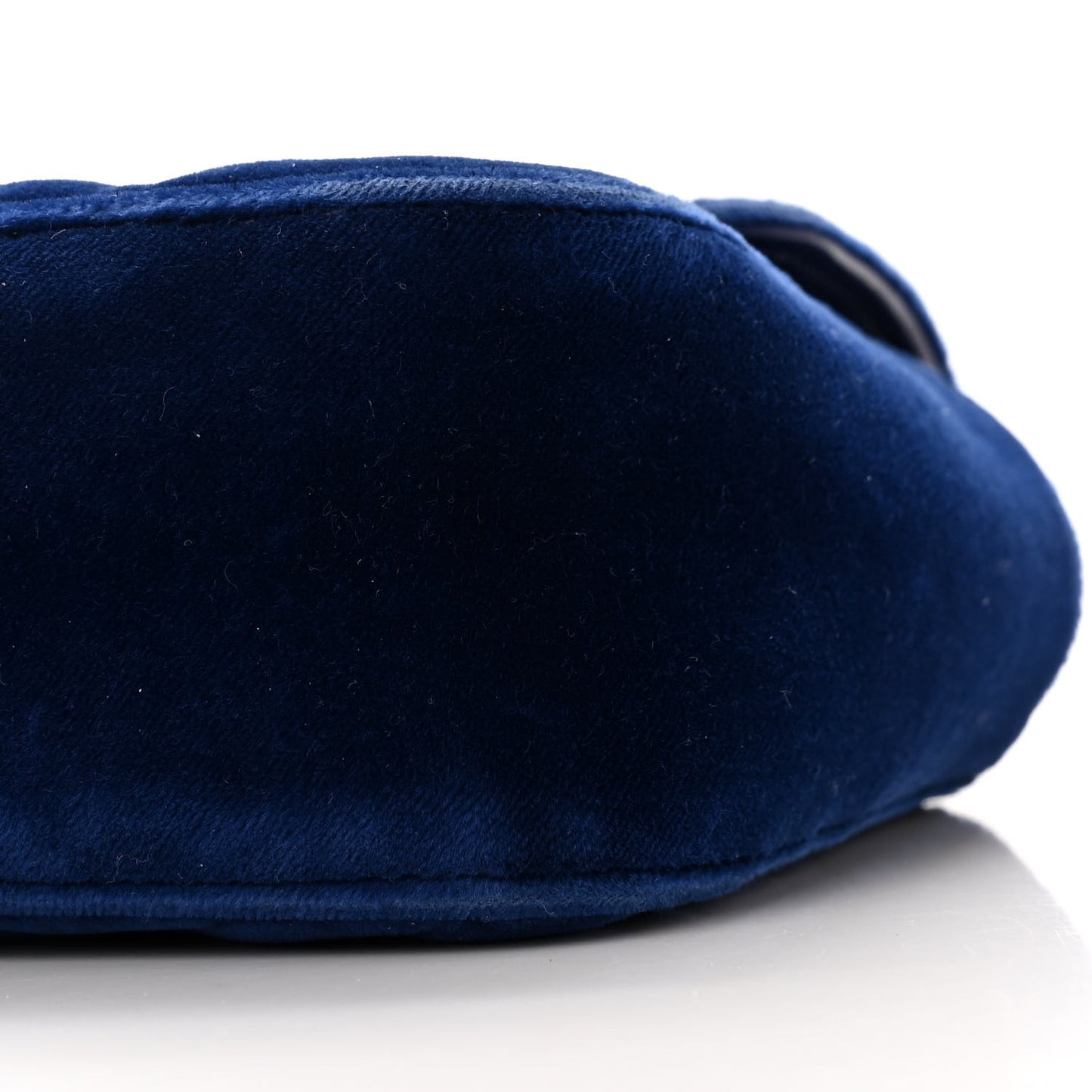 Velvet Matelasse Mini GG Marmont Shoulder Bag Cobalt Blue