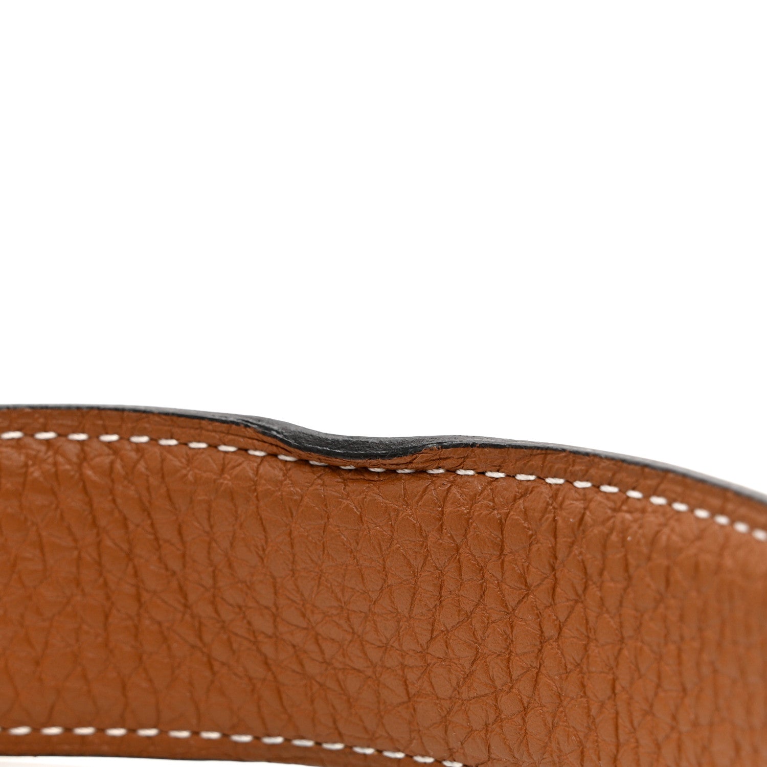 Hermes Box Togo 32mm H Belt 80 Black Gold 4 of 6