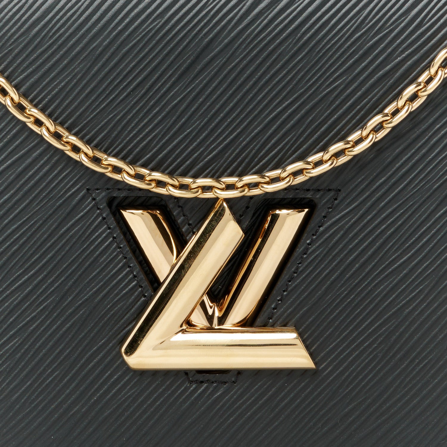 Louis Vuitton Epi Twist Belt Chain Wallet Black 8 of 10