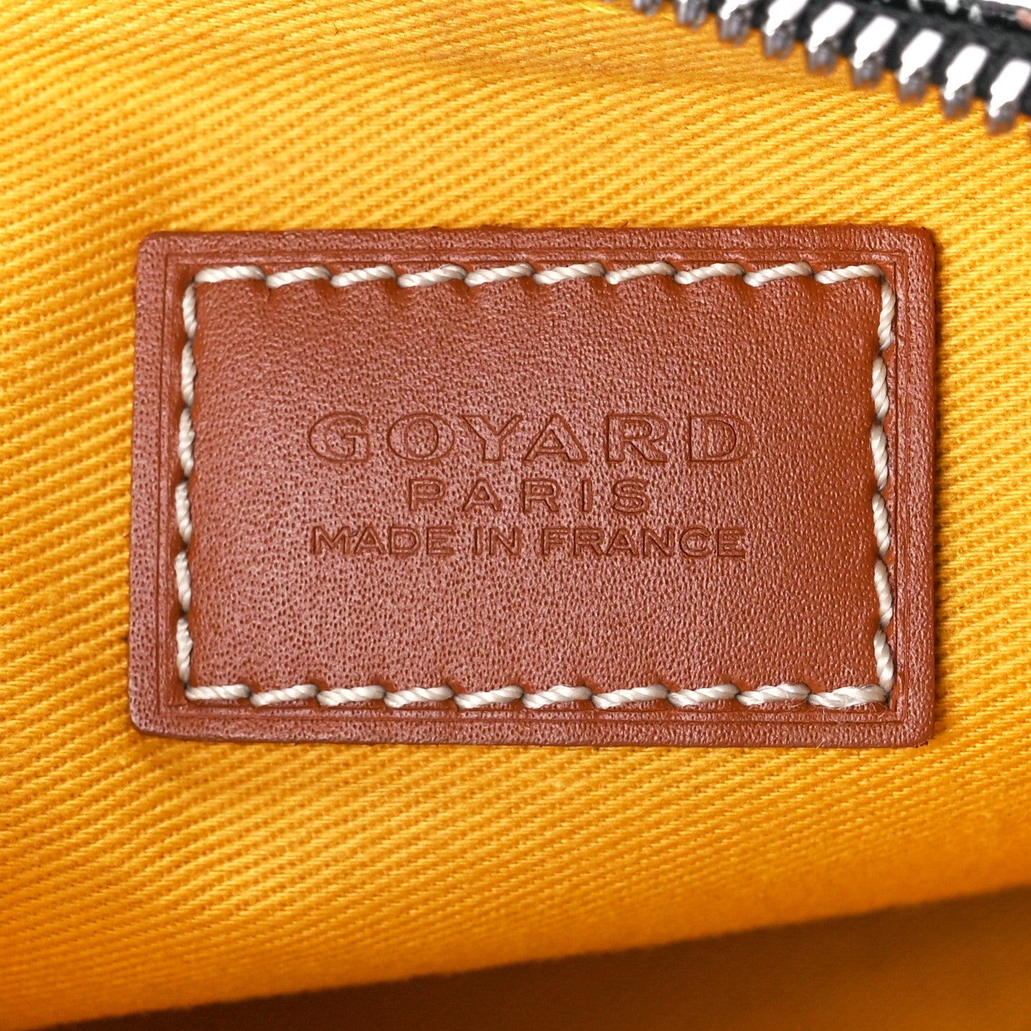 Goyard Goyardine Senat Pochette PM Black Gold 6 of 11