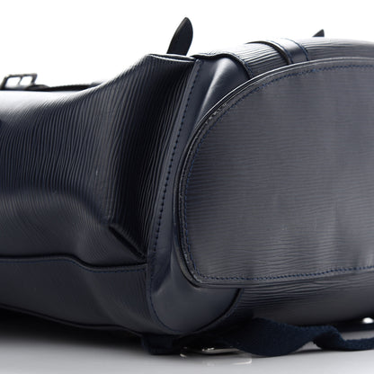 Louis Vuitton Epi Christopher Backpack PM Marine 14 of 16