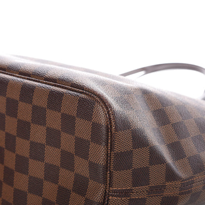 Louis Vuitton Damier Ebene Neo Neverfull MM Rose Ballerine 14 of 16