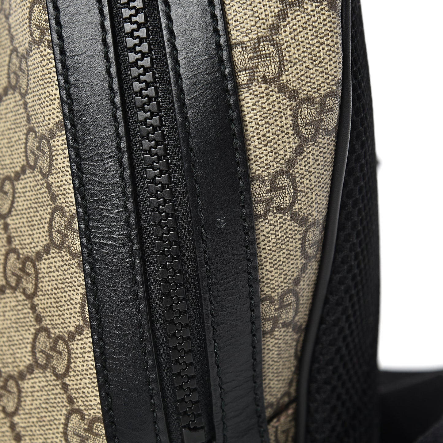 GG Supreme Monogram Small Eden Day Backpack Black