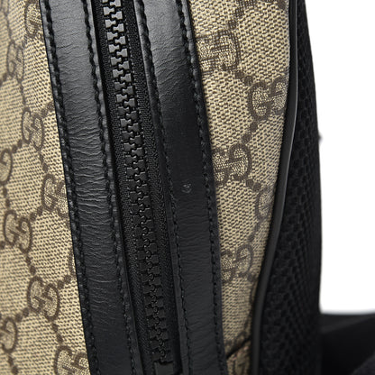 Gucci GG Supreme Monogram Small Eden Day Backpack Black 12 of 14
