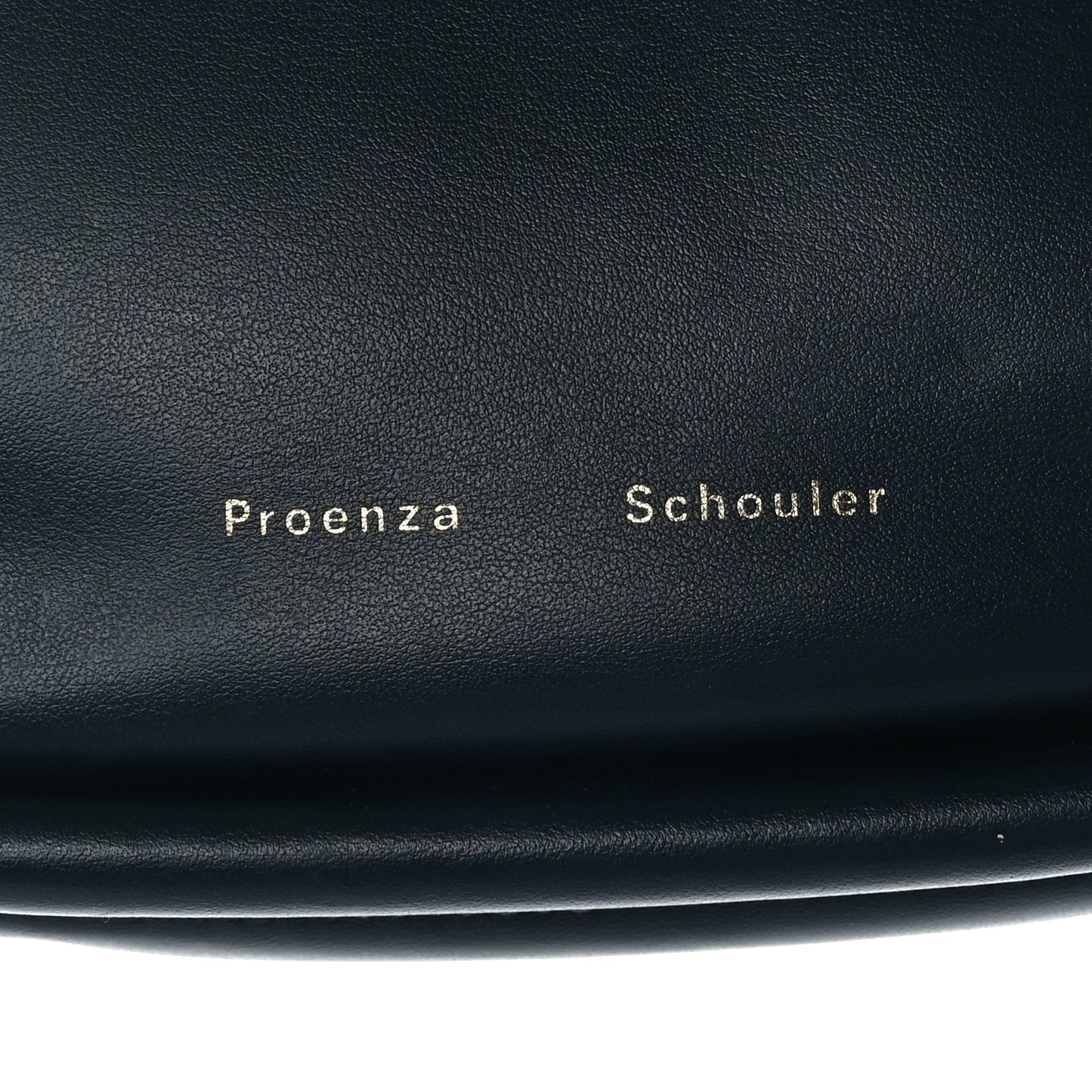Calfskin Small Ruched Tote Navy