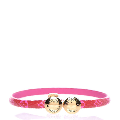 Louis Vuitton Monogram Mini Historic Bracelet 17 Fuchsia 1 of 5