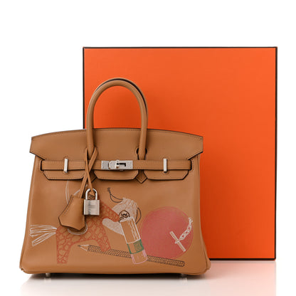 Hermes Swift In & Out Birkin 25 Biscuit 12 of 12