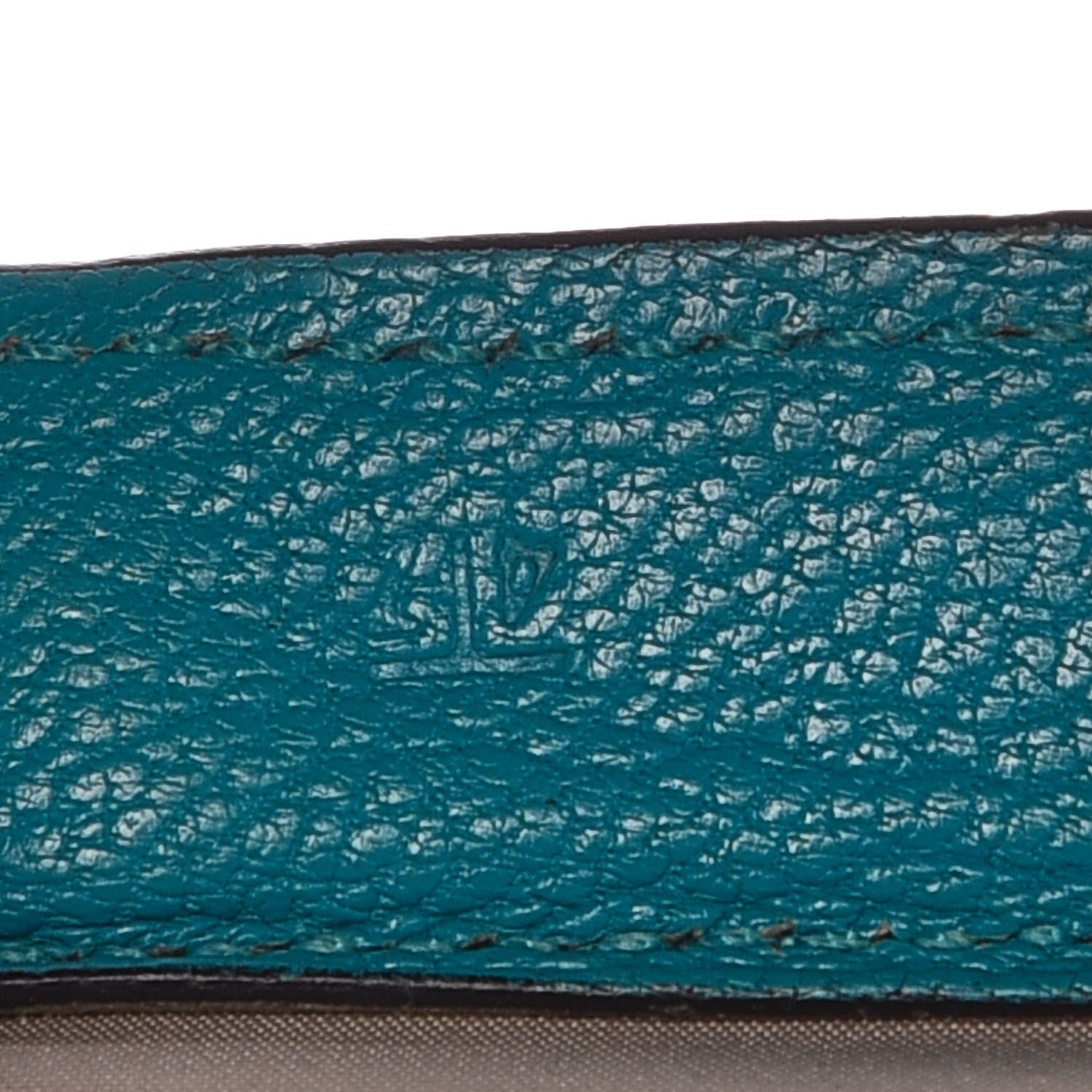 Hermes Chevre Mysore Karo GM Turquoise 7 of 16