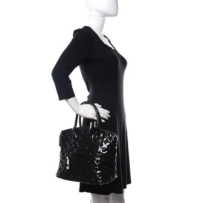 Louis Vuitton Patent Lambskin Fascination Lockit Vert Fonce 2 of 9