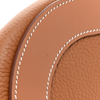 Hermes Taurillon Clemence Swift In-The-Loop 18 Bag Gold 10 of 10