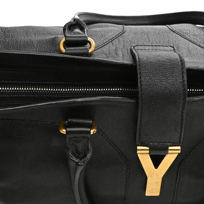 Saint Laurent Sheepskin Medium Cabas ChYc Black 15 of 16