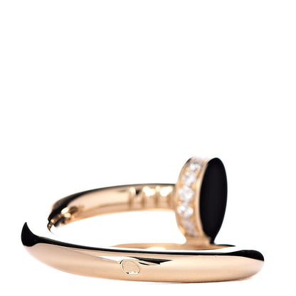 Cartier 18K Yellow Gold Diamond Juste Un Clou Ring 47 4 3 of 4