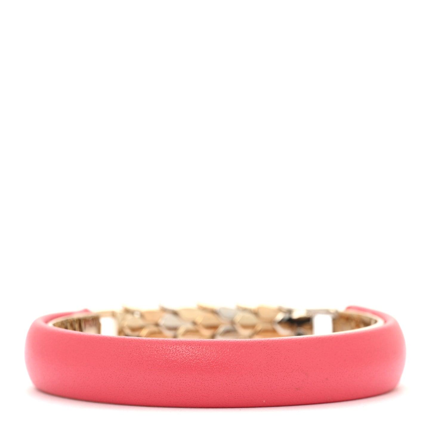 Calfskin Serpenti Bracelet Pink