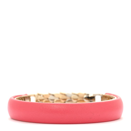 Bulgari Calfskin Serpenti Bracelet Pink 3 of 5
