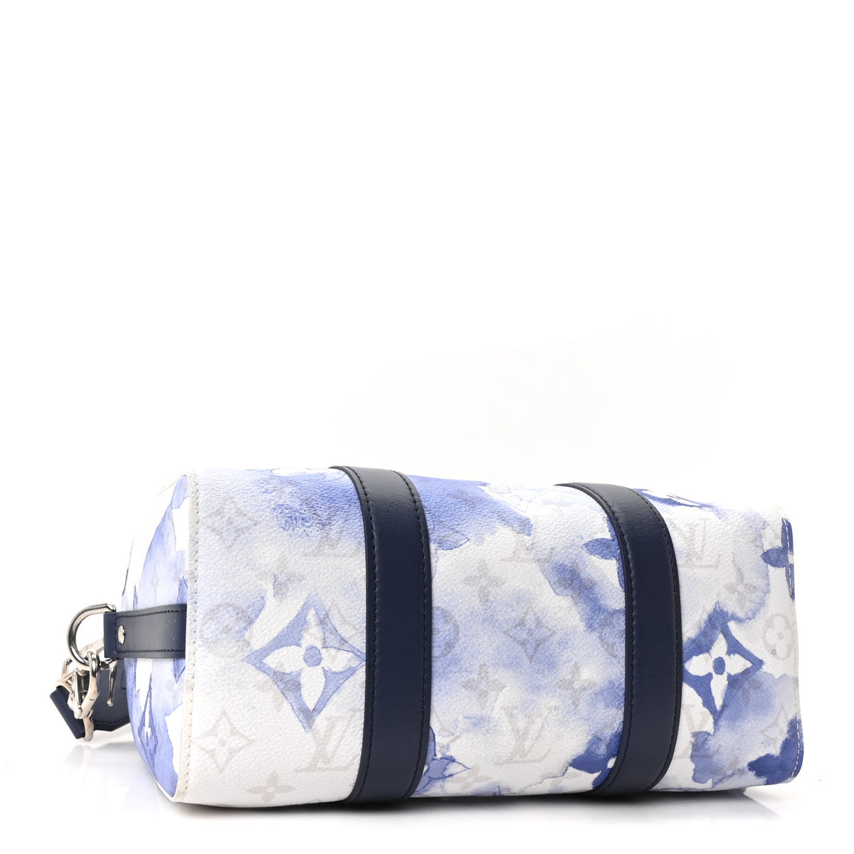 Monogram Watercolor City Keepall Blue
