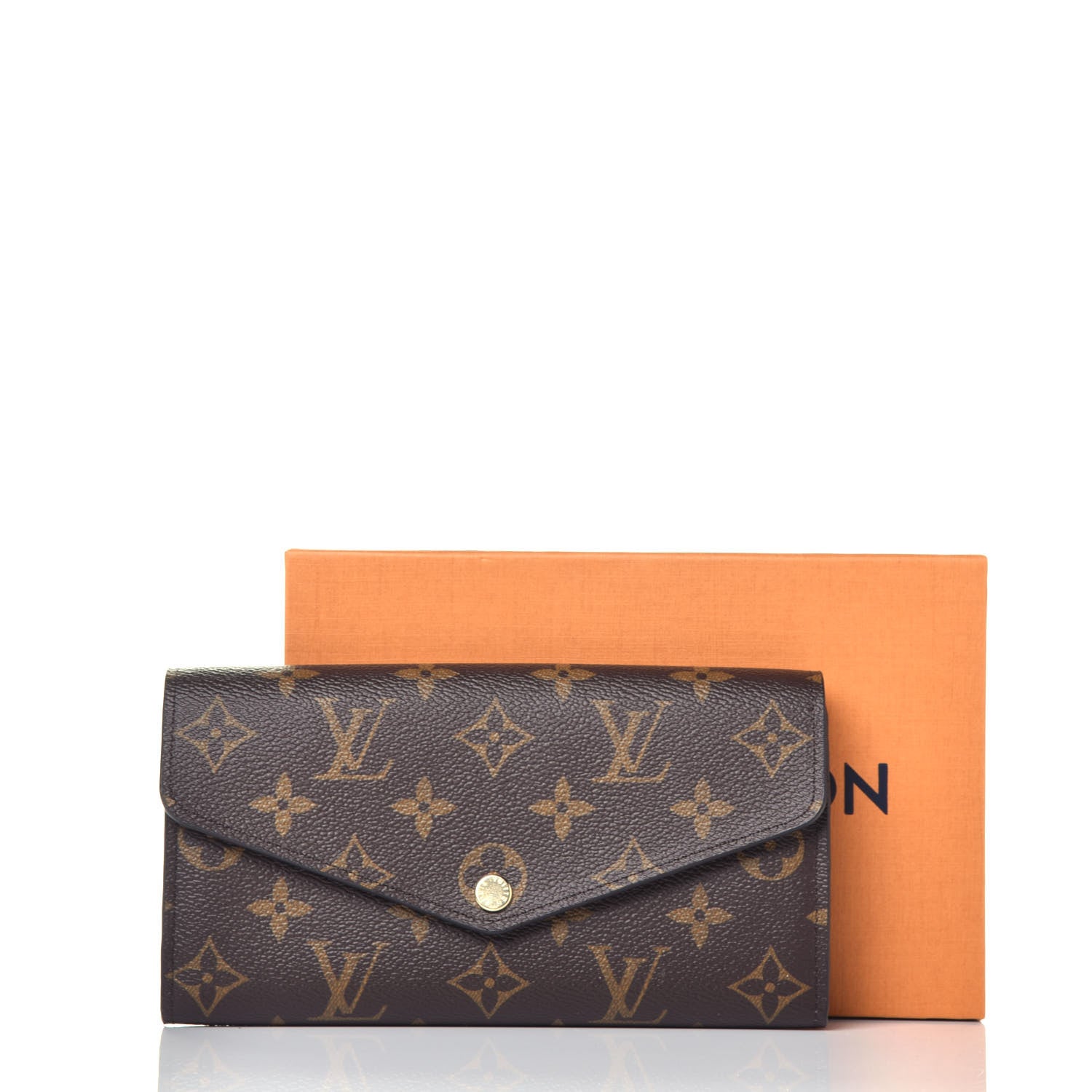 Louis Vuitton Monogram Sarah Wallet NM Rose Ballerine 7 of 7