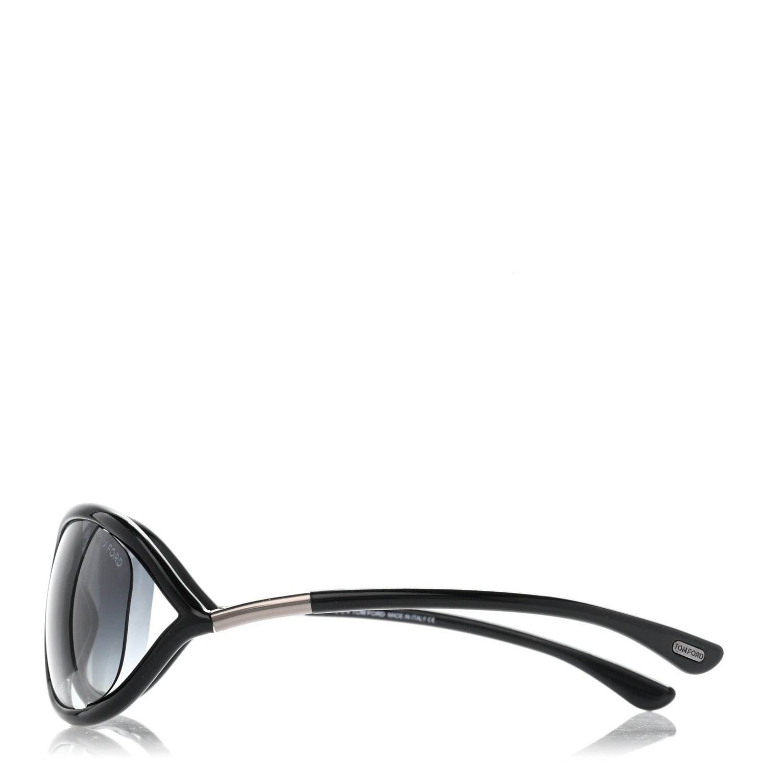 Tom Ford Acetate Jennifer Sunglasses TF8 Black 3 of 9
