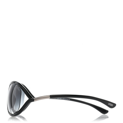 Tom Ford Acetate Jennifer Sunglasses TF8 Black 3 of 9