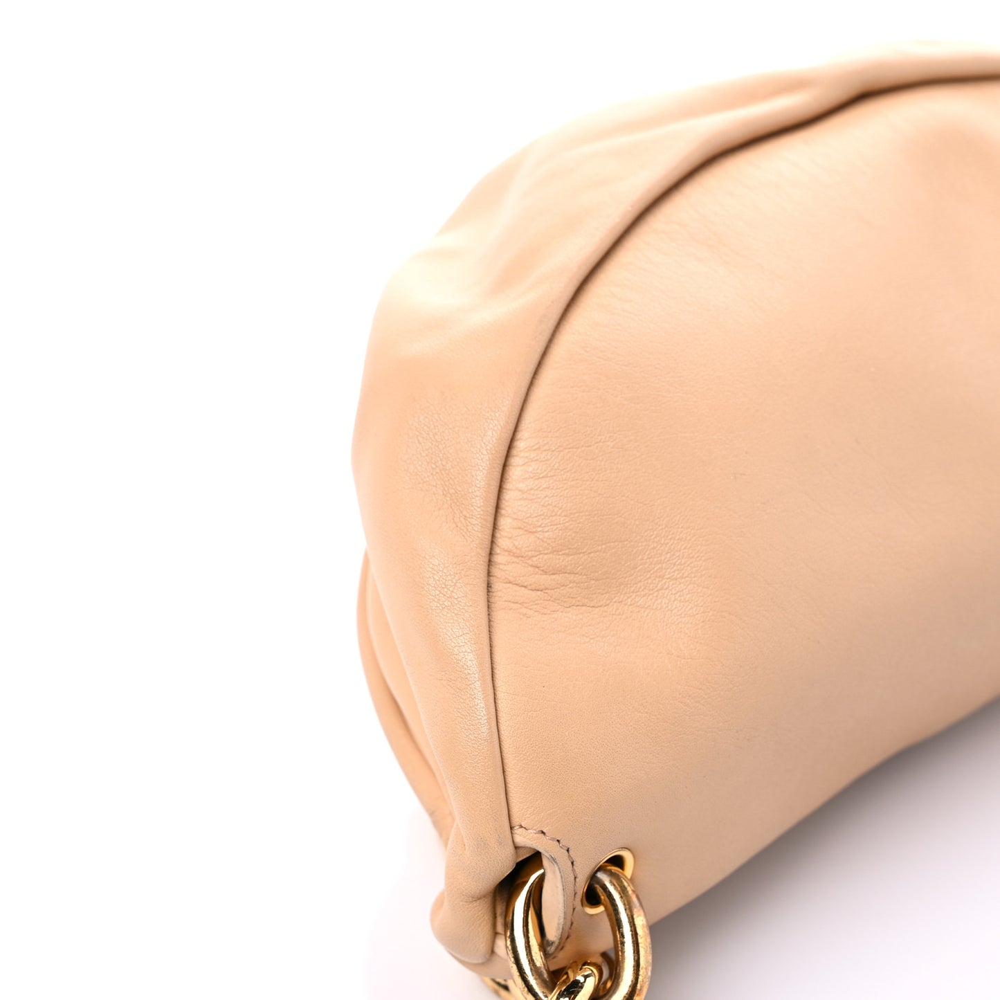 Nappa The Belt Chain Pouch Almond