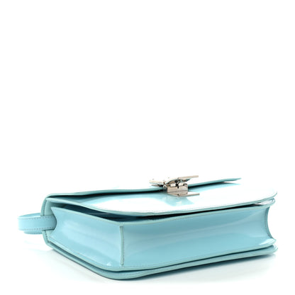 Celine Spazzolato Calfskin Medium Classic Box Flap Bag Porcelain 4 of 12