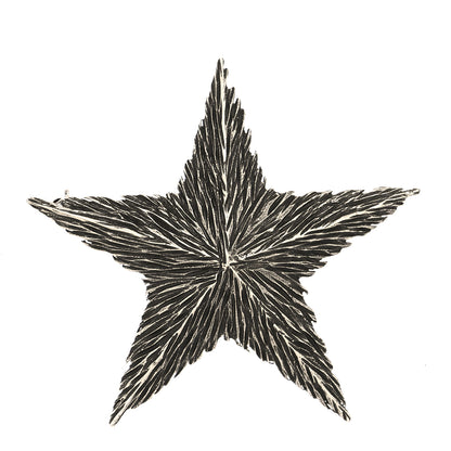 Saint Laurent Brass Star Brooch Silver 1 of 3