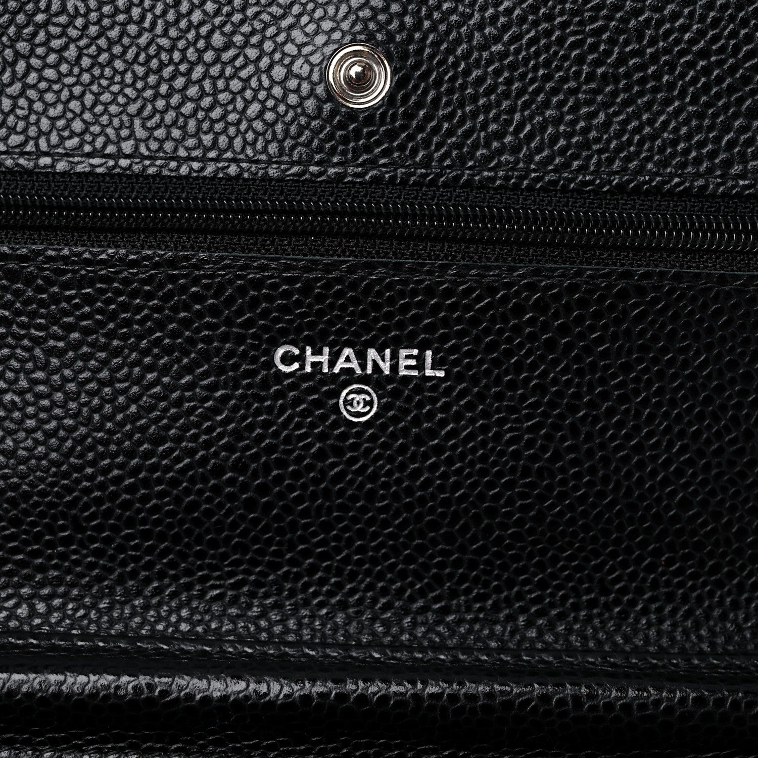Chanel Caviar Quilted Wallet On Chain WOC Black 6 of 13