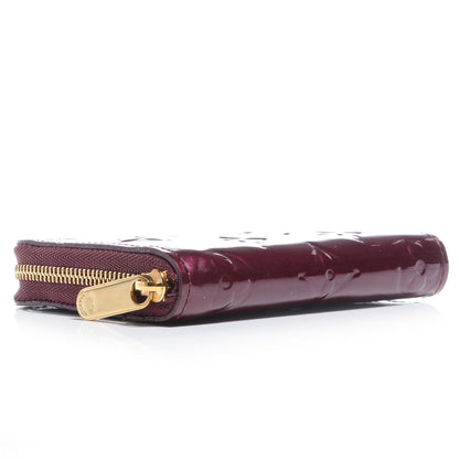 Louis Vuitton Vernis Zippy Coin Purse Wallet Rouge Fauviste 4 of 7