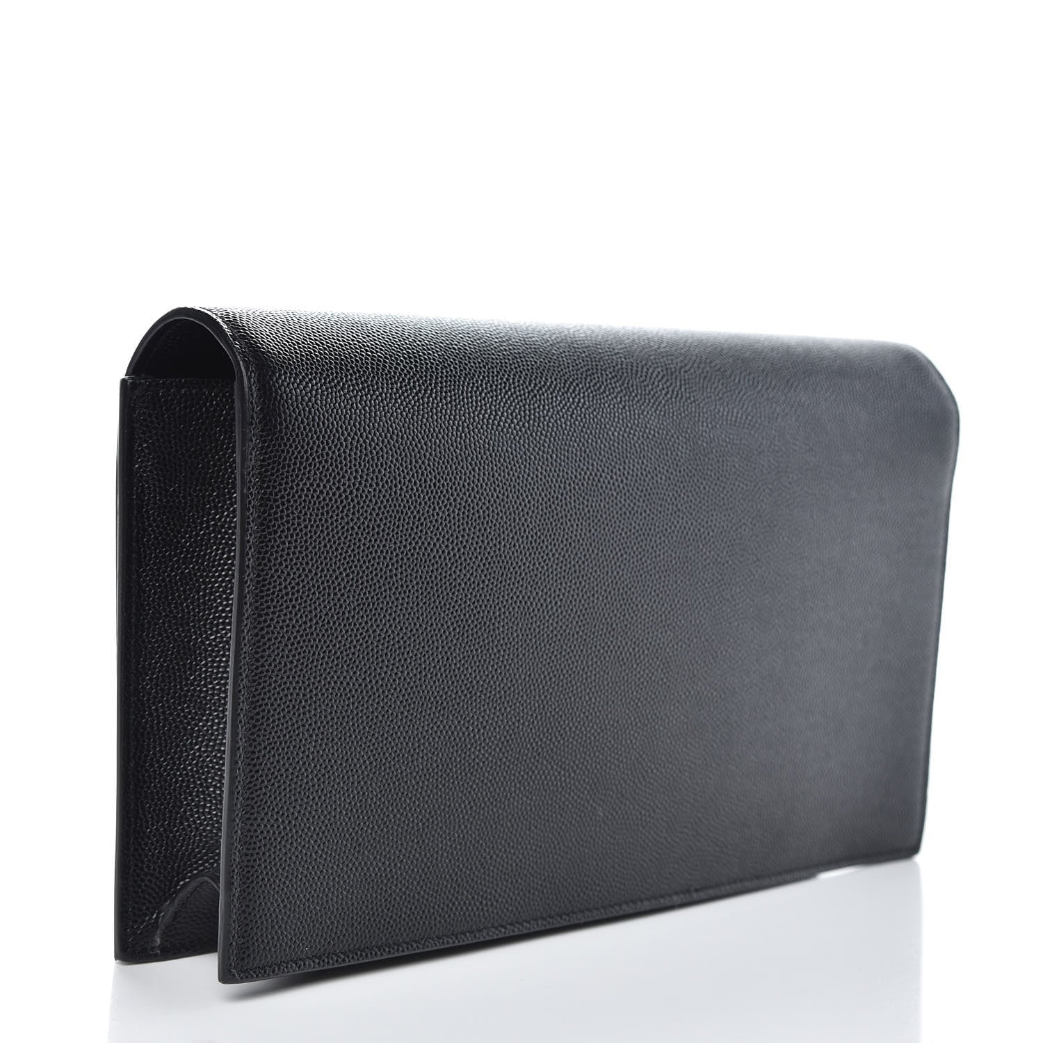 Saint Laurent Grain De Poudre Classic Monogram Kate Clutch Black 3 of 9