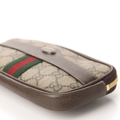 Gucci GG Supreme Monogram Ophidia Belted iPhone Case 65 26 Dark Brown 7 of 11