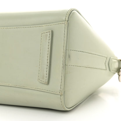 Givenchy Shiny Lord Calfskin Mini Antigona Aqua Green 10 of 17
