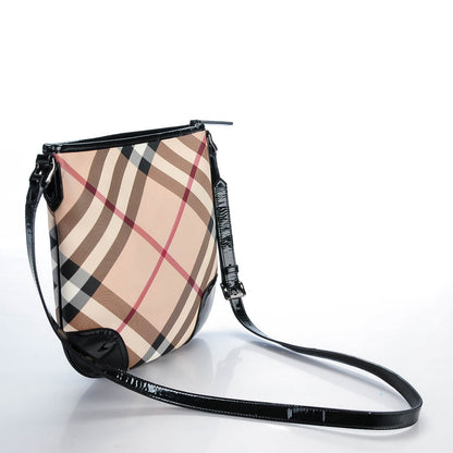 Burberry Supernova Check Small Dryden Crossbody Bag Black 3 of 9