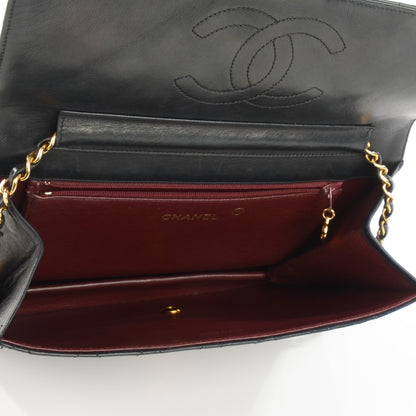 Chanel Lambskin Quilted Medium Single Flap Black 5 of 8