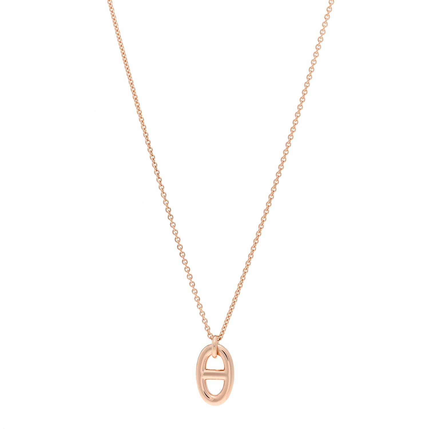 Hermes 18K Rose Gold PM Farandole Pendant Necklace 1 of 5
