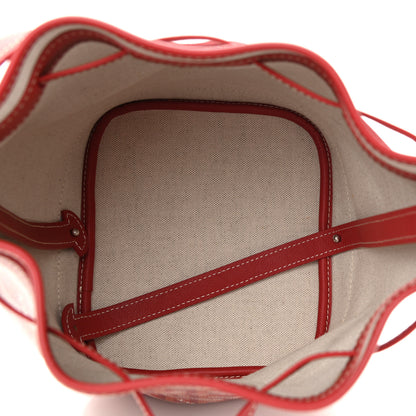 Goyard Goyardine Petit Flot Bucket Bag PM Red 5 of 8