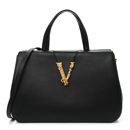 Versace Nappa Barocco Virtus Top Handle Bag 1 of 9