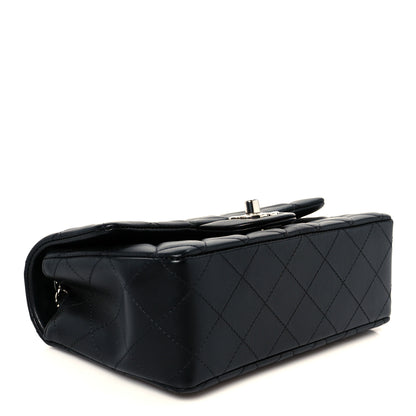 Chanel Lambskin Quilted Mini Rectangular Flap Black 4 of 12