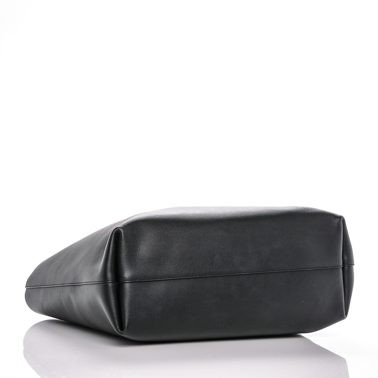 Saint Laurent Calfskin Large Shopping Tote Black 5 of 8