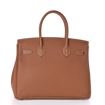 Hermes Togo Birkin 30 Gold 4 of 32