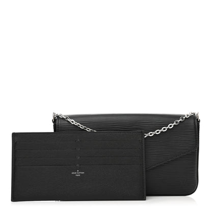 Louis Vuitton Epi Pochette Felicie Black 1 of 12