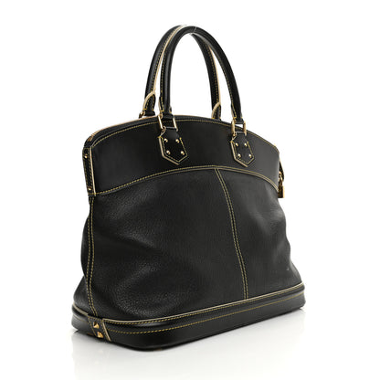 Louis Vuitton Suhali Lockit MM Black 3 of 16