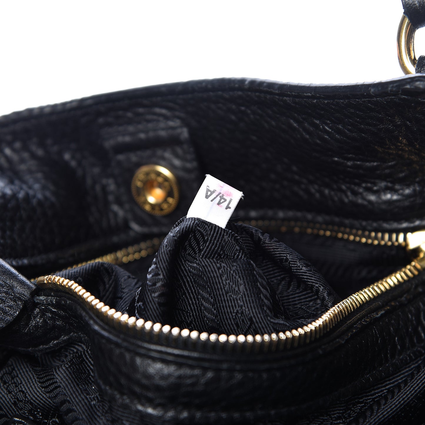 Vitello Daino Side Pocket Hobo Black