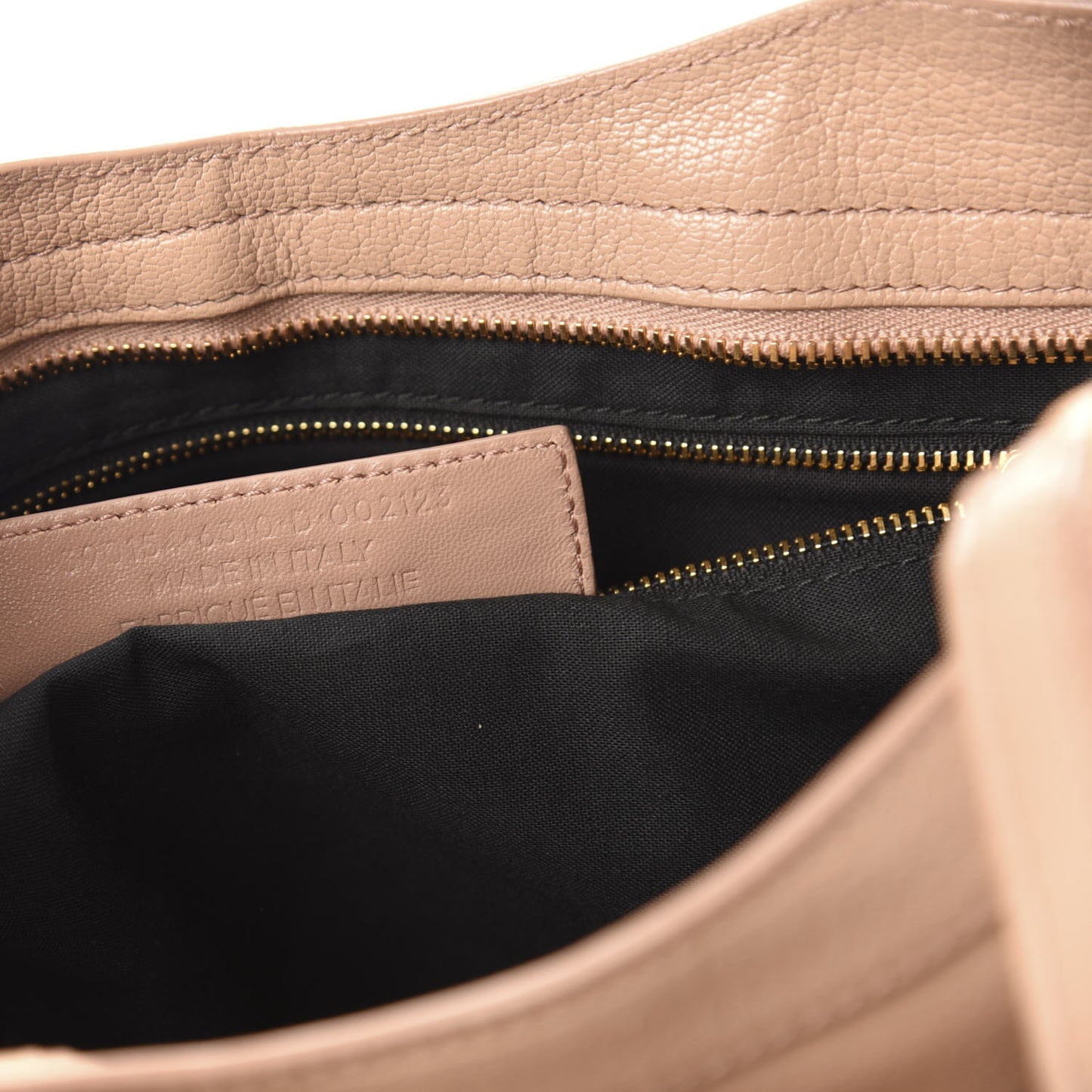 Chevre Gold Metallic Edge Hardware City Rose Des Sables