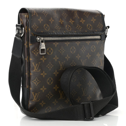 Louis Vuitton Monogram Macassar Bass MM 3 of 11