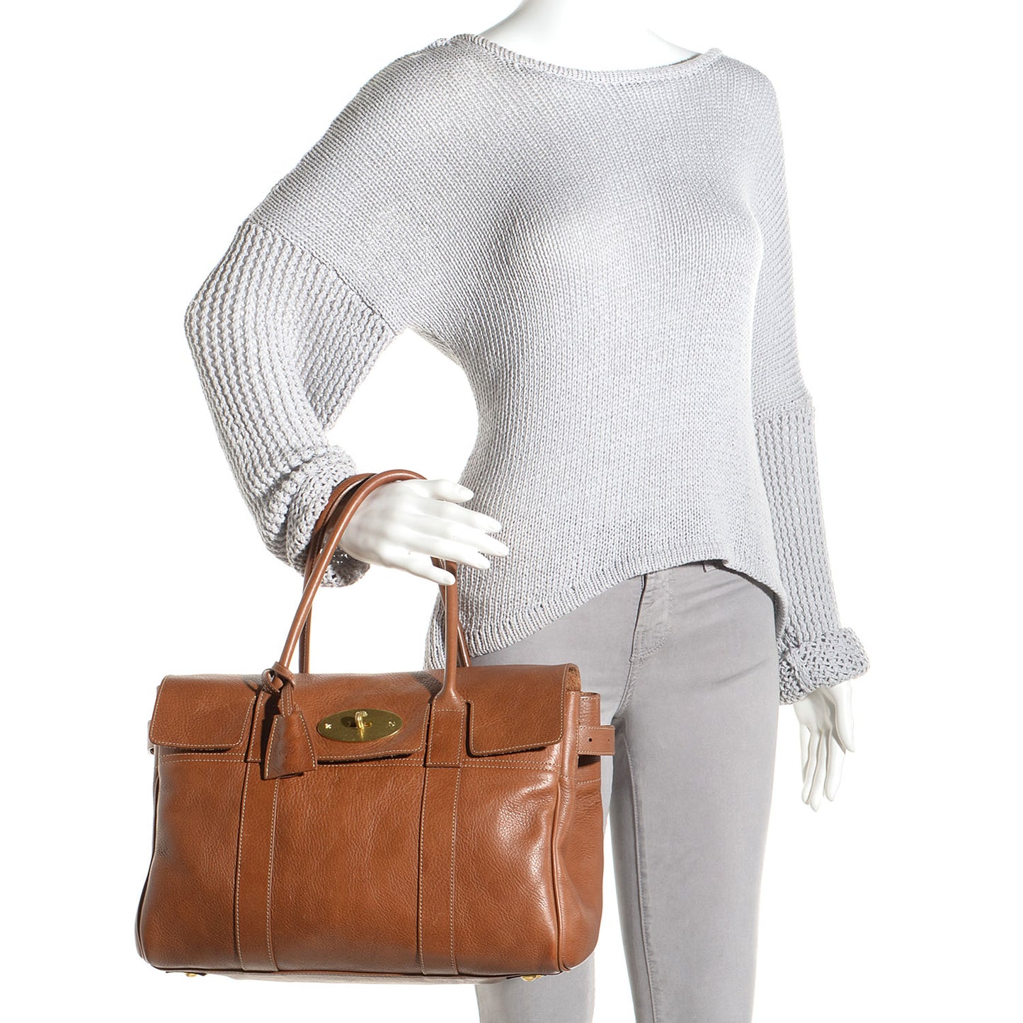 Natural Leather Bayswater Oak
