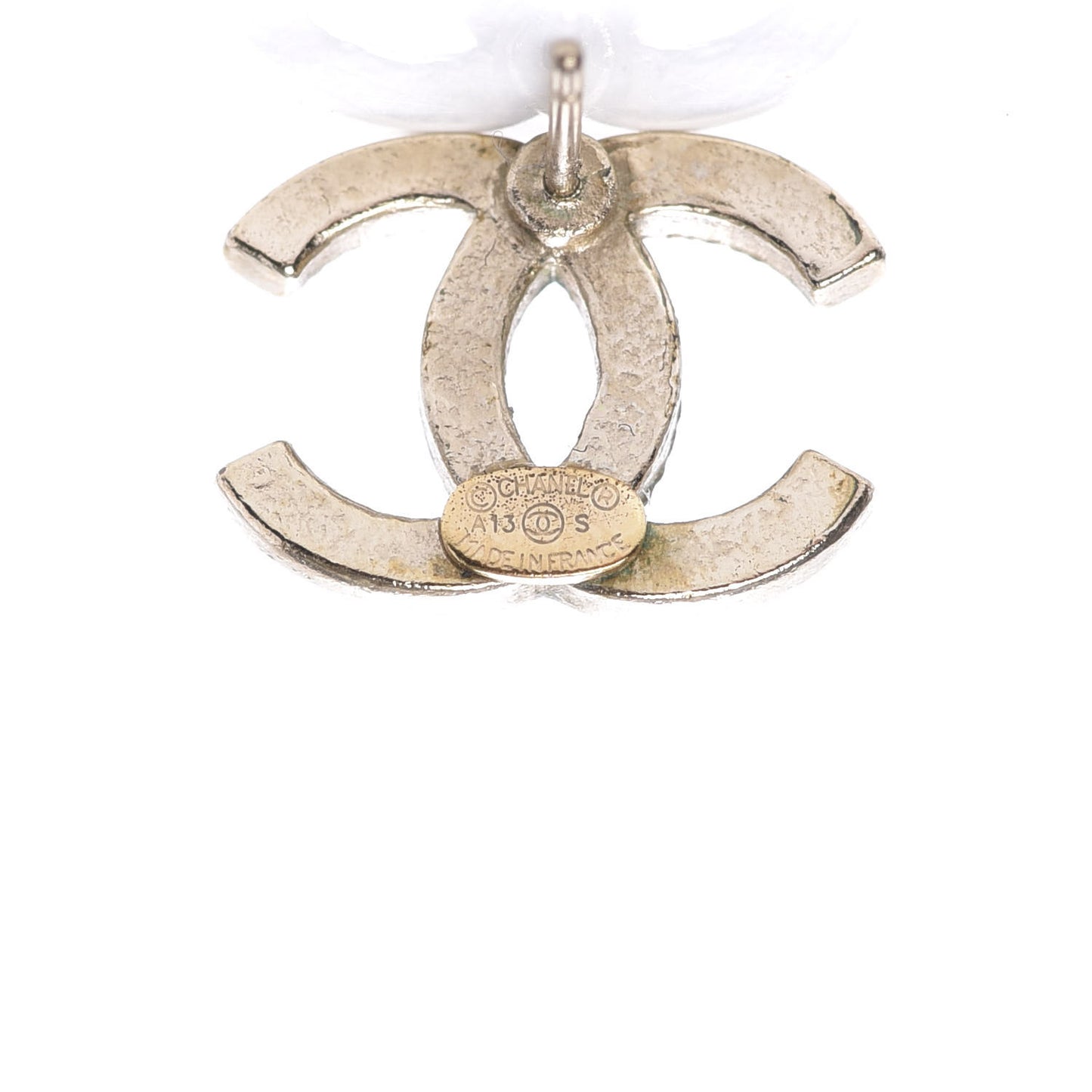 Crystal CC Earrings Gold