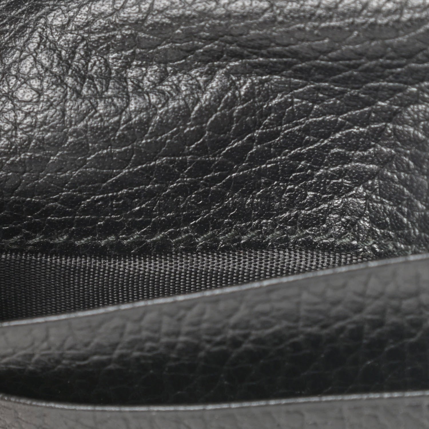 Gucci Nylon Monogram Bi-Fold Wallet Black 7 of 8