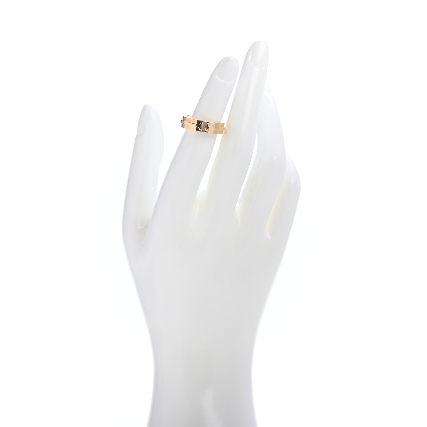 18K Yellow Gold Tiffany T Wide Ring 50 5.5