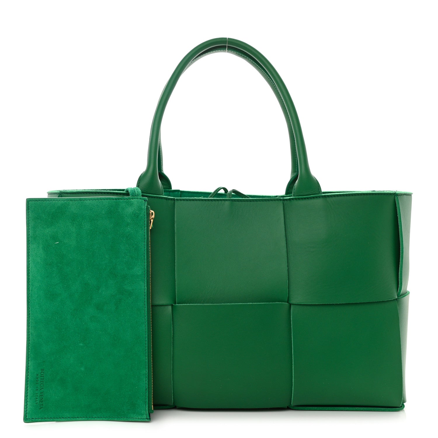Bottega Veneta Nappa Maxi Intrecciato Medium Arco Tote Racing Green 1 of 12