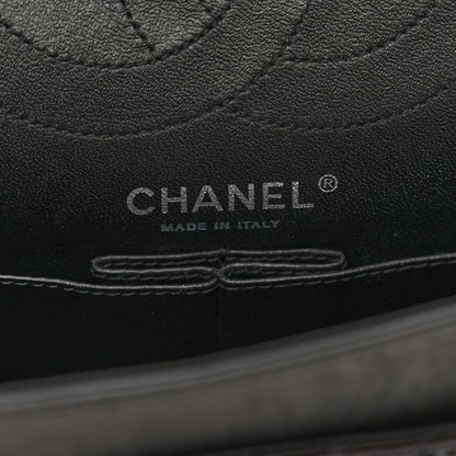 Chanel Patent Calfskin Quilted 2.55 Reissue 225 Flap Black 7 of 13