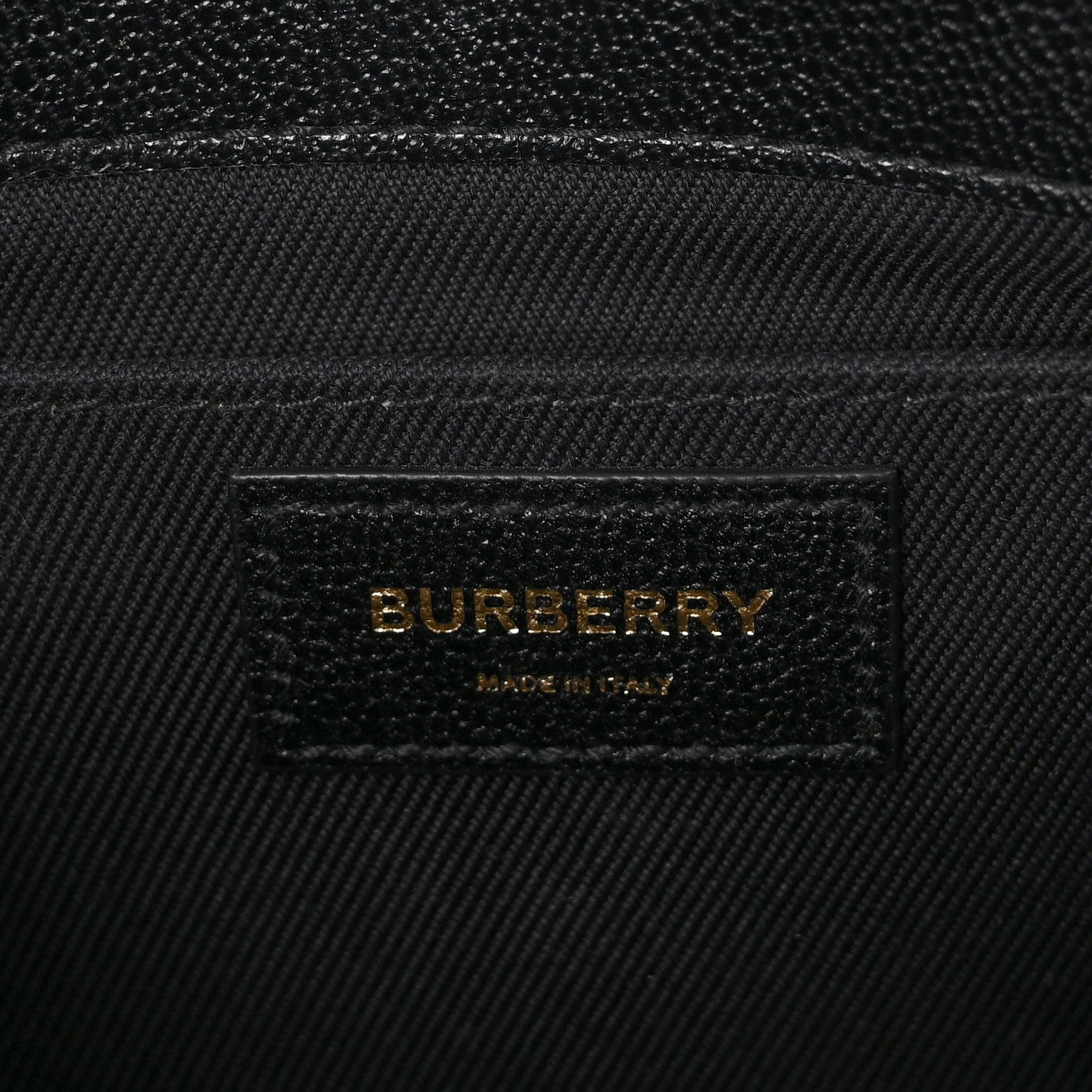 Burberry Grained Calfskin House Check Tartan Mix New Hampshire Black 6 of 10